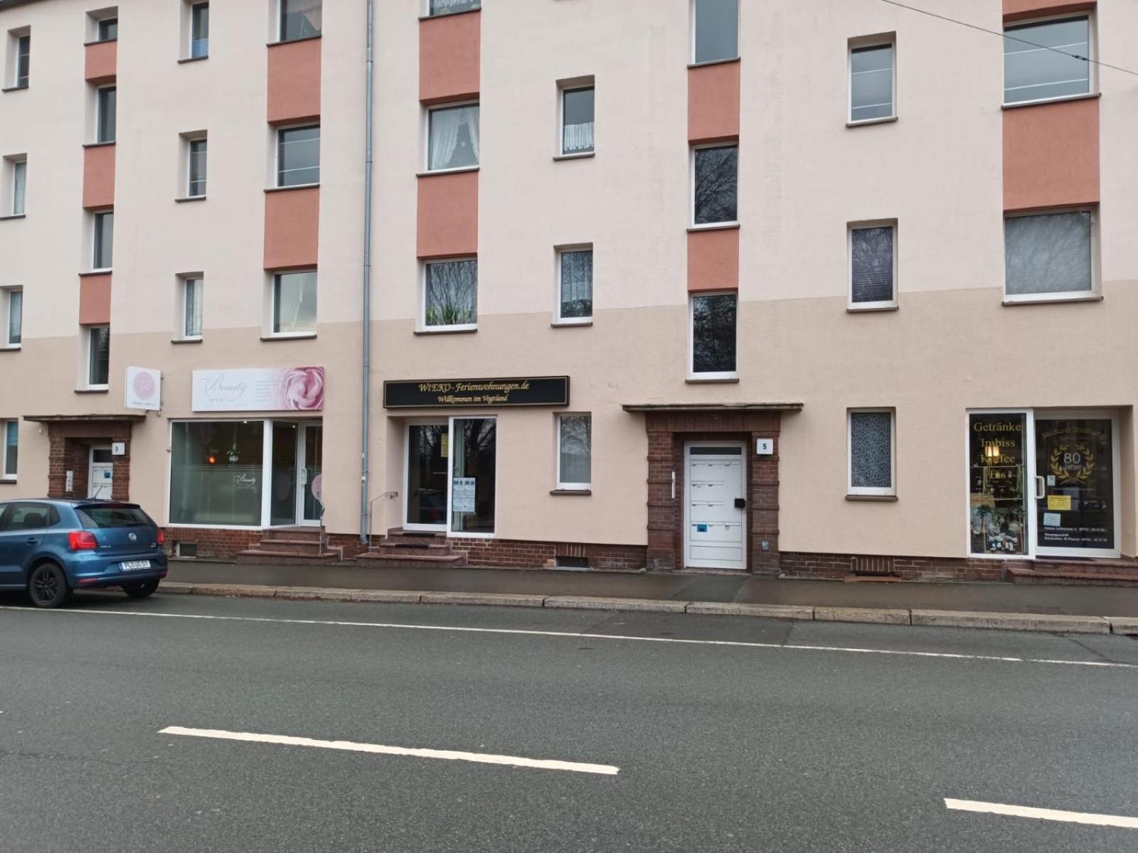 Fewo Wieko Plauen Leibnizstr. H3, Dg Rechts Eksteriør bilde
